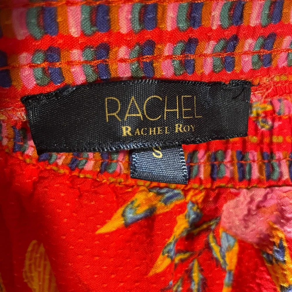 RACHEL Rachel Roy Red Floral Maxi Skirt - Picture 2 of 4